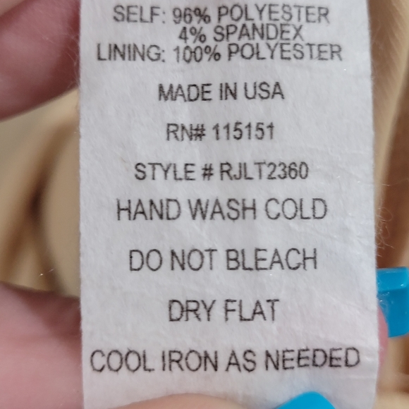 ROMEO & Juliette Couture Seersucker lined crackle maxi dress gown strapless - Picture 10 of 12